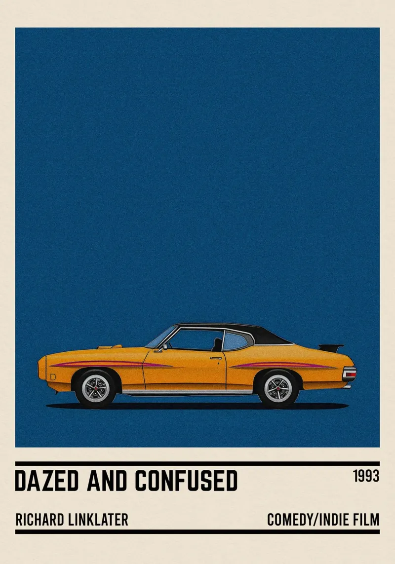 Dazed and confused car pellicola backlit da TheArtstudio