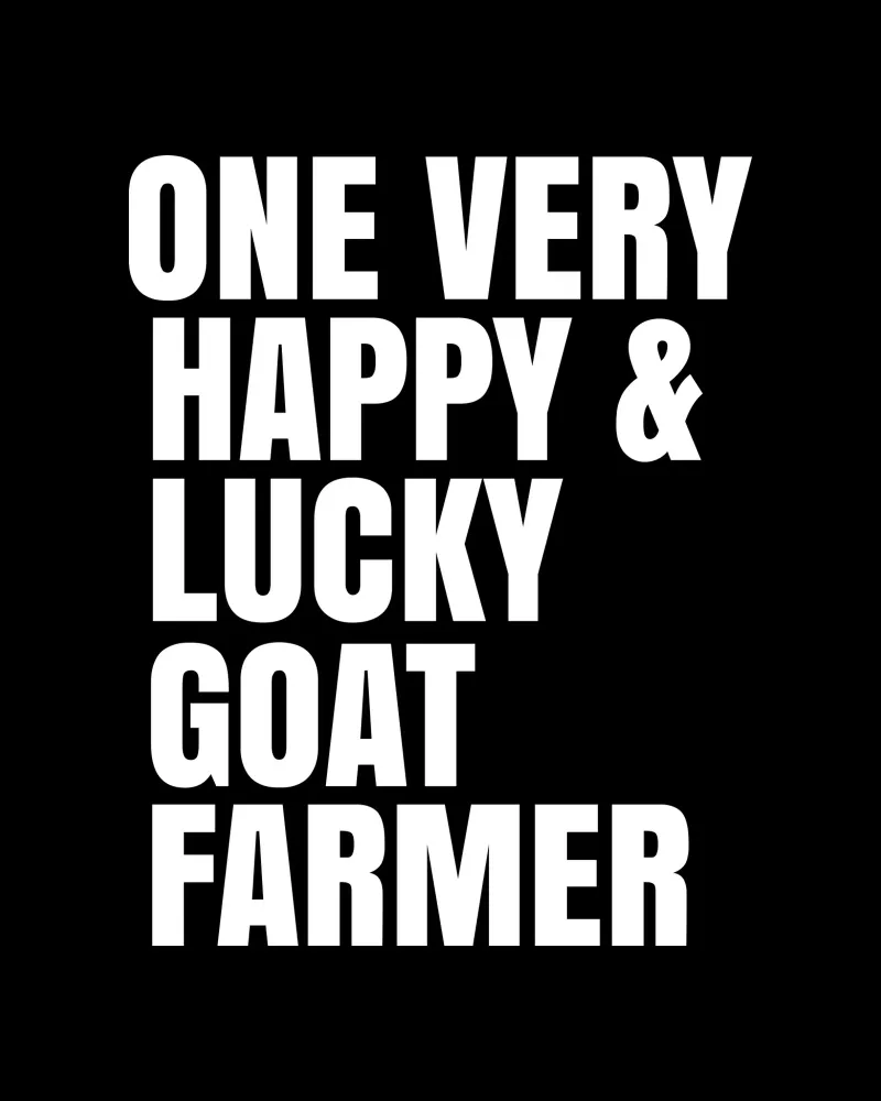 One very happy and lucky goat farmer pellicola backlit da happieeagle