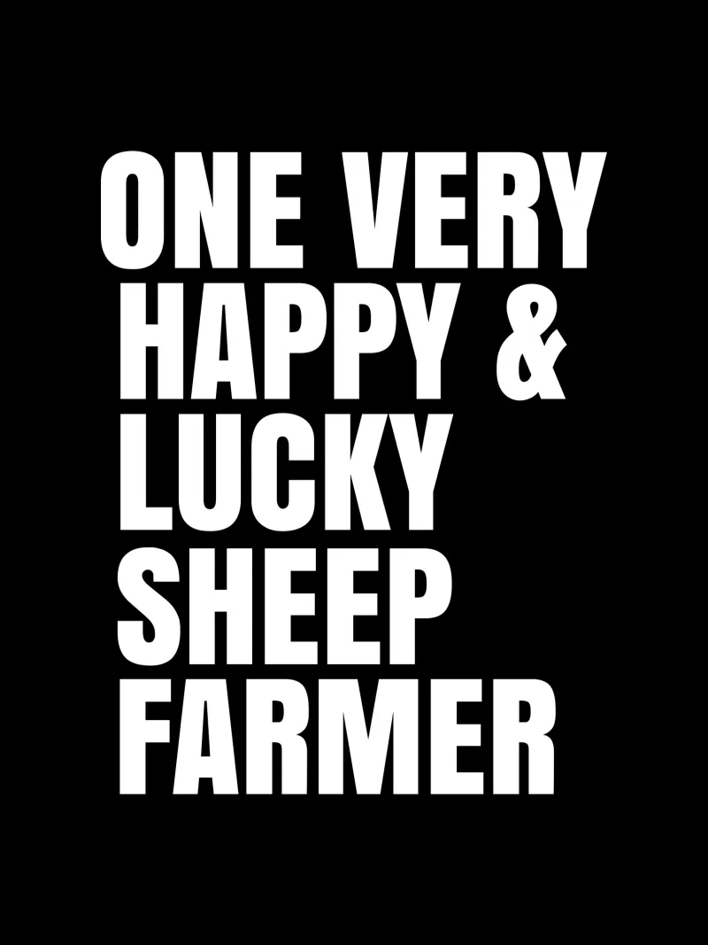 One very lucky and happy sheep farmer pellicola backlit da happieeagle