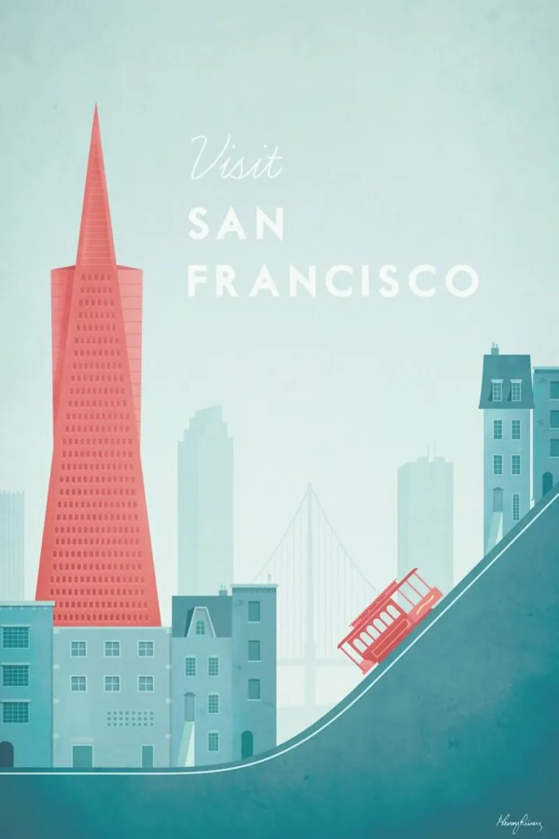 San Francisco hahnemühle by Henry Rivers