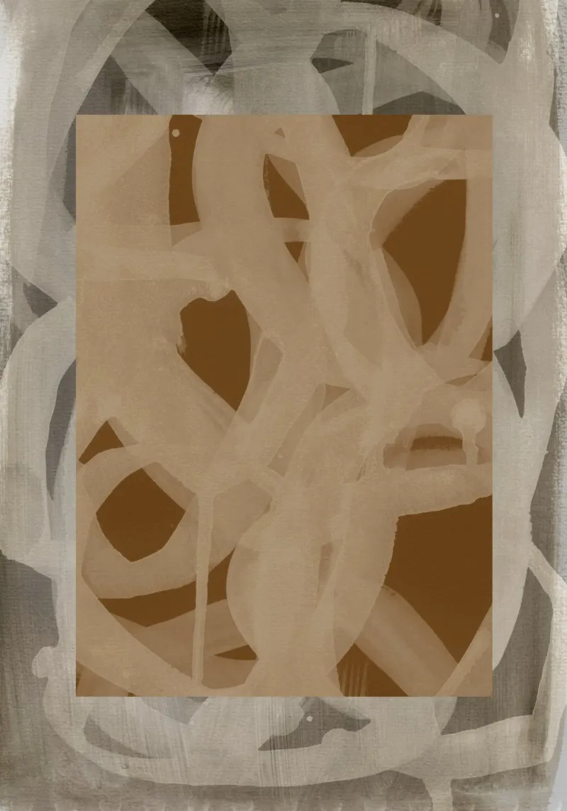 Abstract Brush Strokes 173X plexiglass da Mareike Böhmer