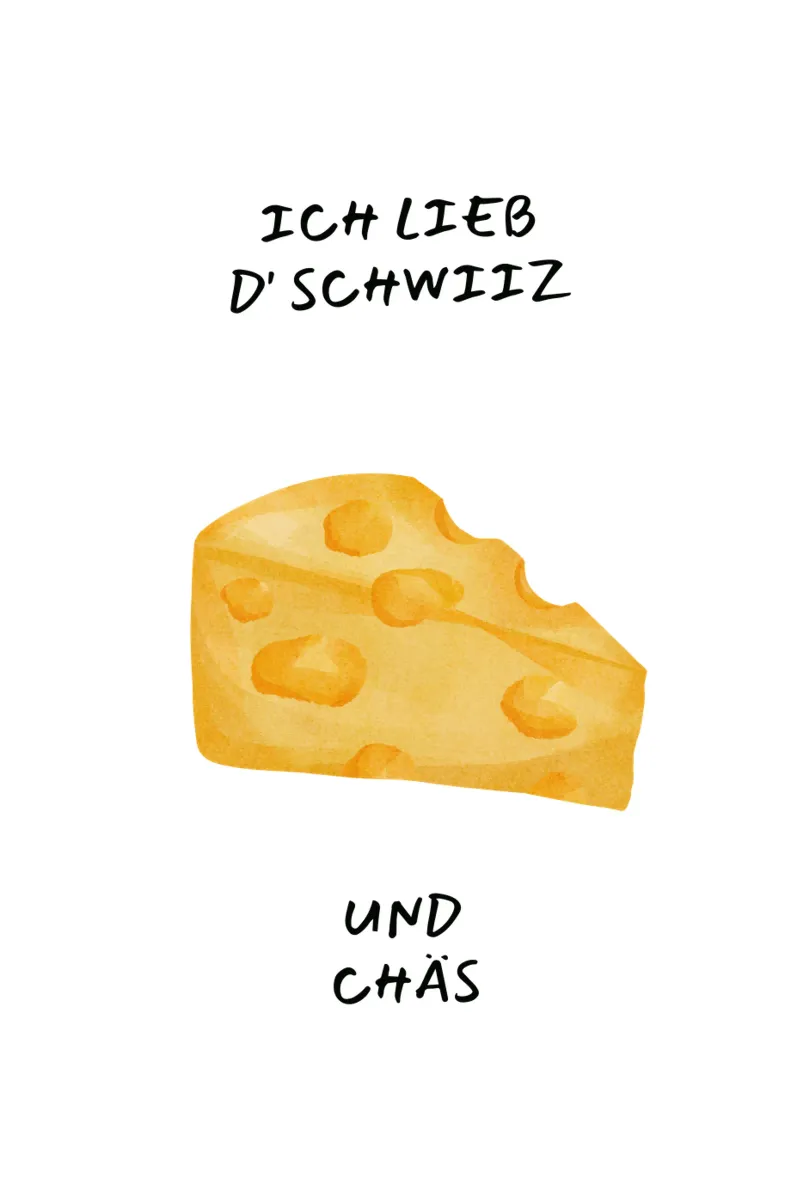 Ich lieb d´ Schwiiz poster da Ohkimiko