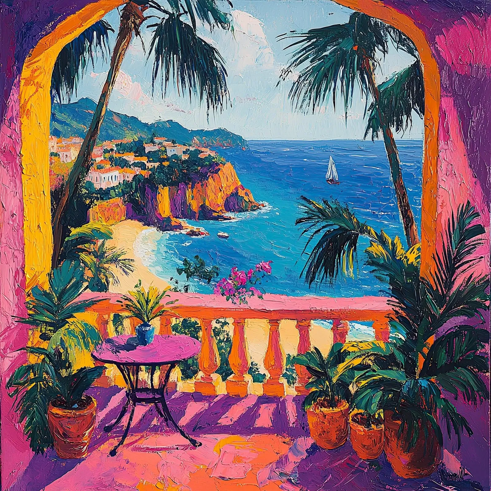 Radiant Horizons carta hahnemühle da Nikis Art Studio