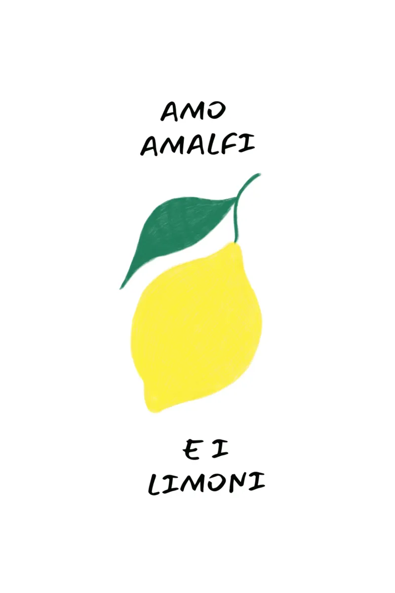 Amo amalfi e i limoni pellicola backlit da Ohkimiko