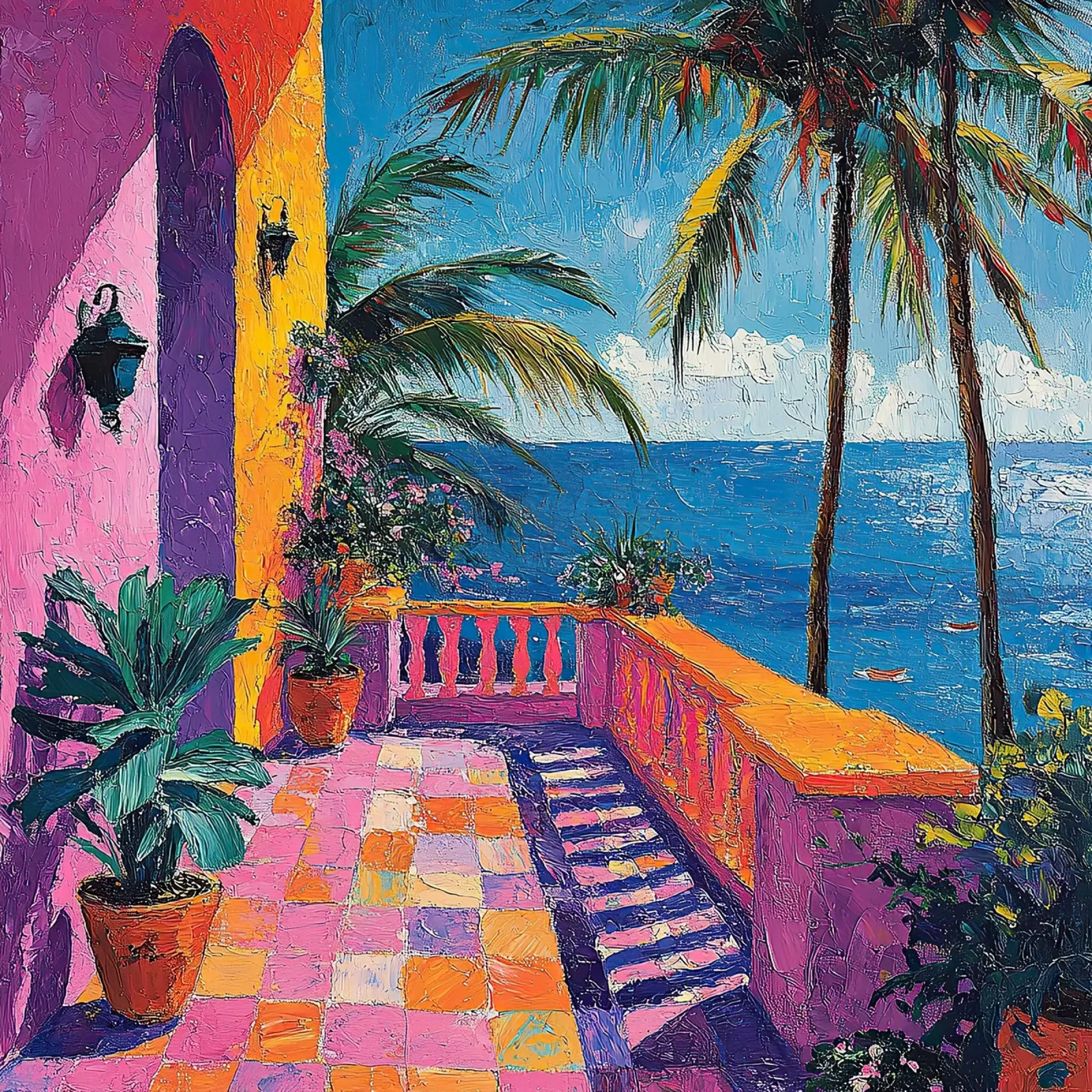 Ocean Breeze Awakens pellicola backlit da Nikis Art Studio