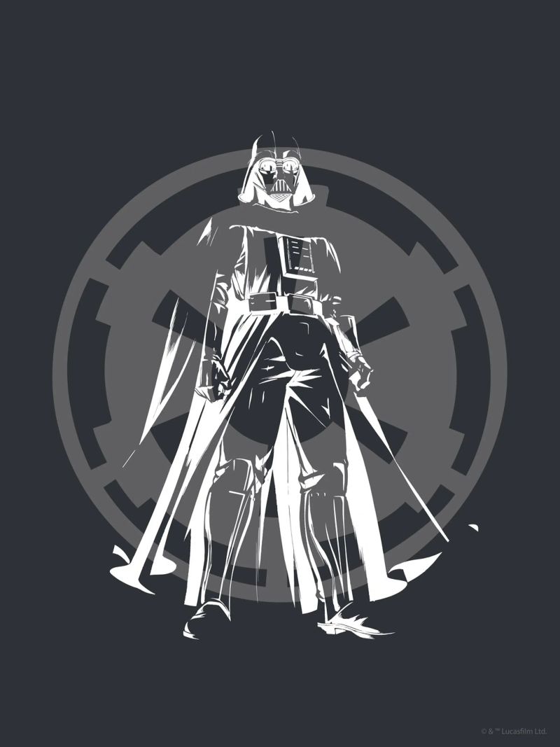 DARTH VADER carta hahnemühle da Star Wars