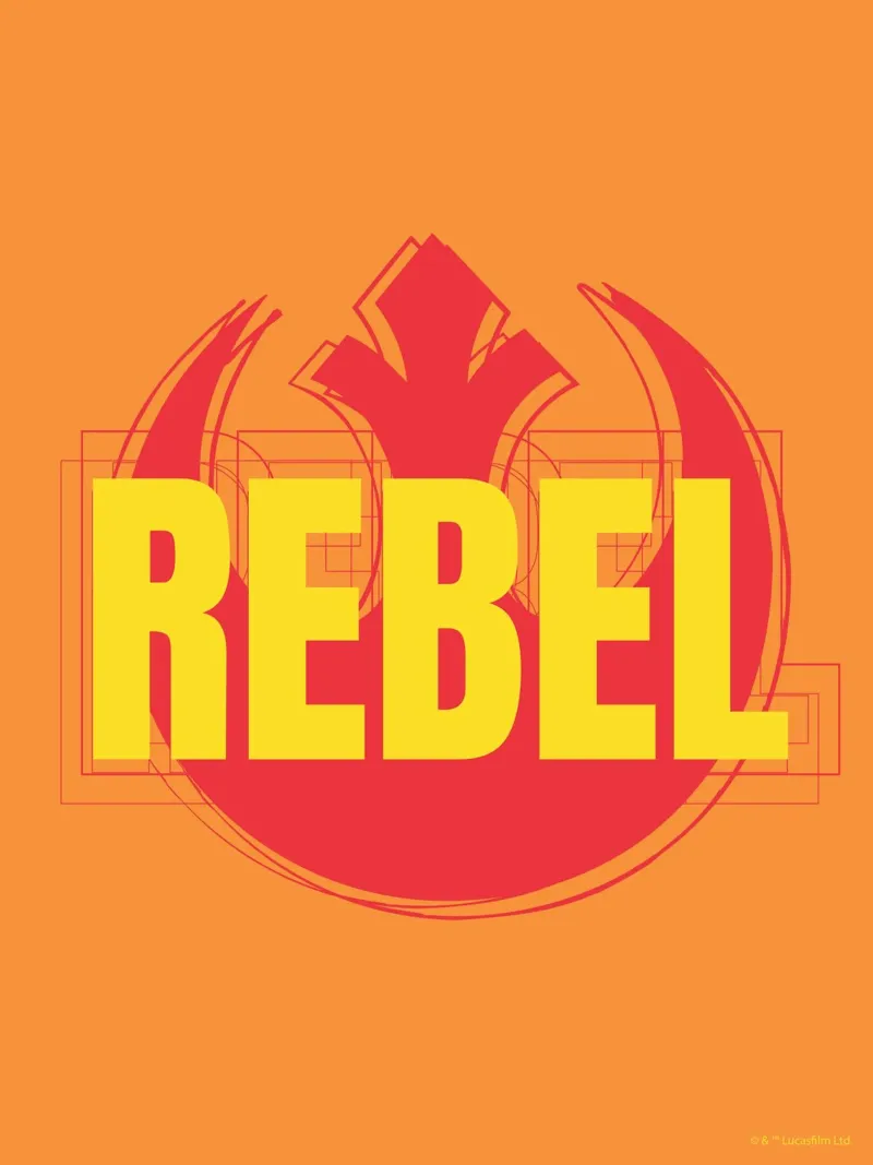 REBEL carta hahnemühle da Star Wars