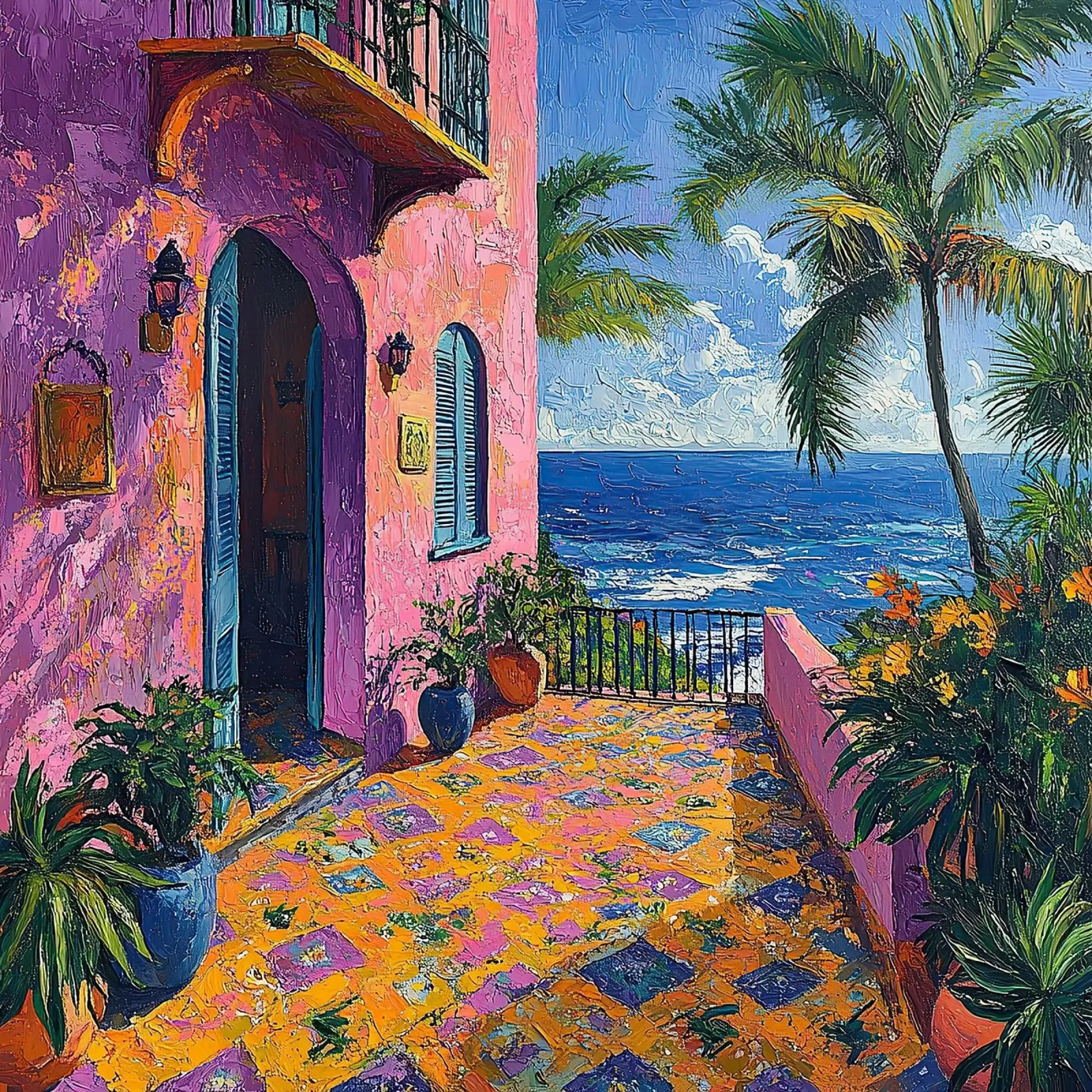 Joyful Horizons pellicola backlit da Nikis Art Studio