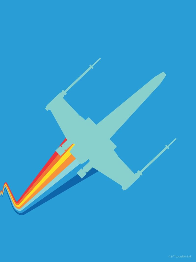 X-Wing Starfighters poster by Star Wars