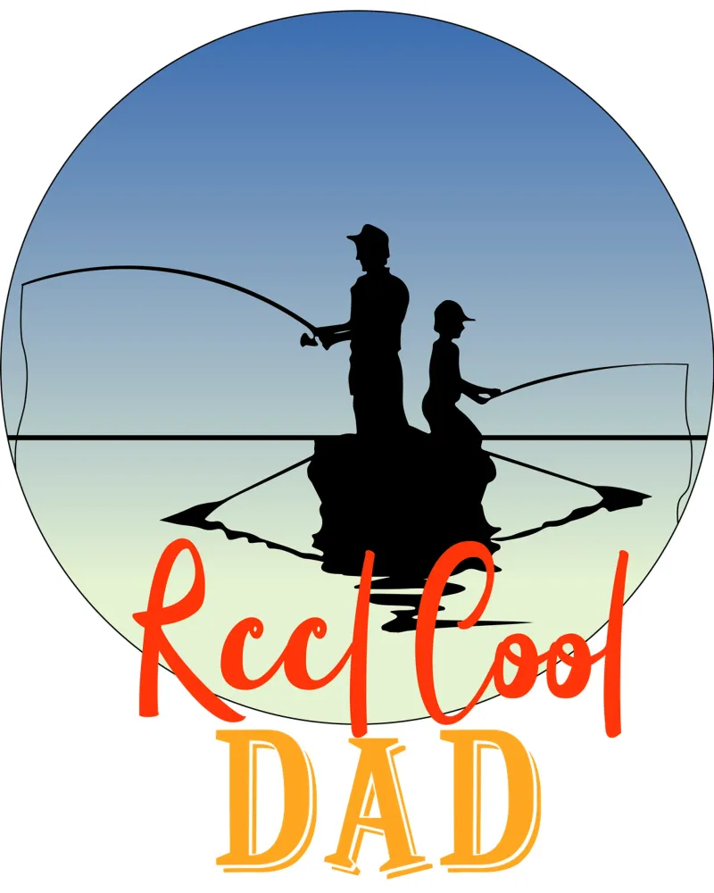 Reel cool Dad dal design retrò poster da vickeyroads