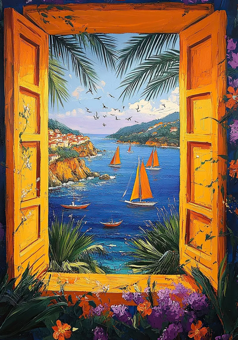 Libertà oltre la cornice poster con telaio in alluminio da Nikis Art Studio