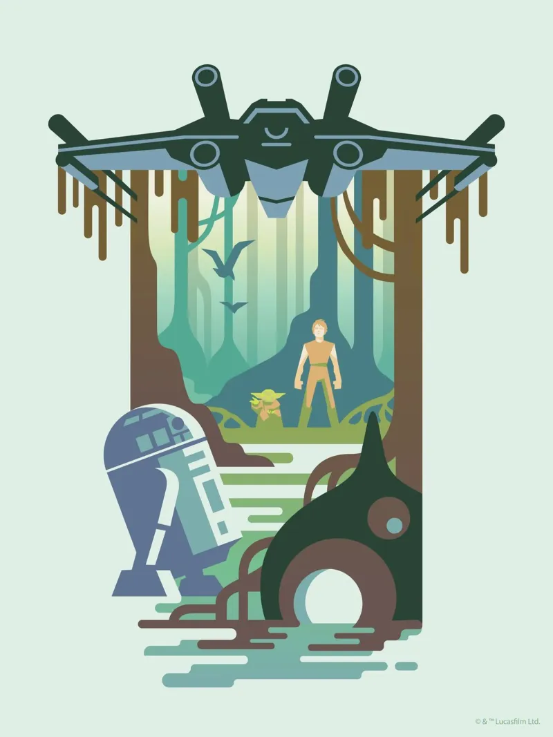 Das Imperium schlägt zurück tela da Star Wars