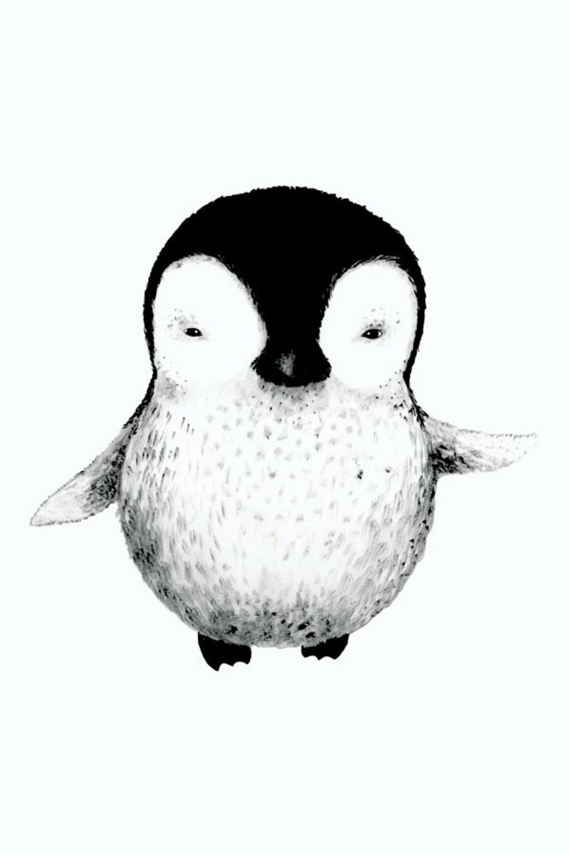 Penguin pellicola backlit da Tvinkla