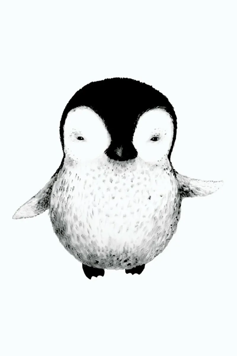 Penguin pellicola backlit da Tvinkla