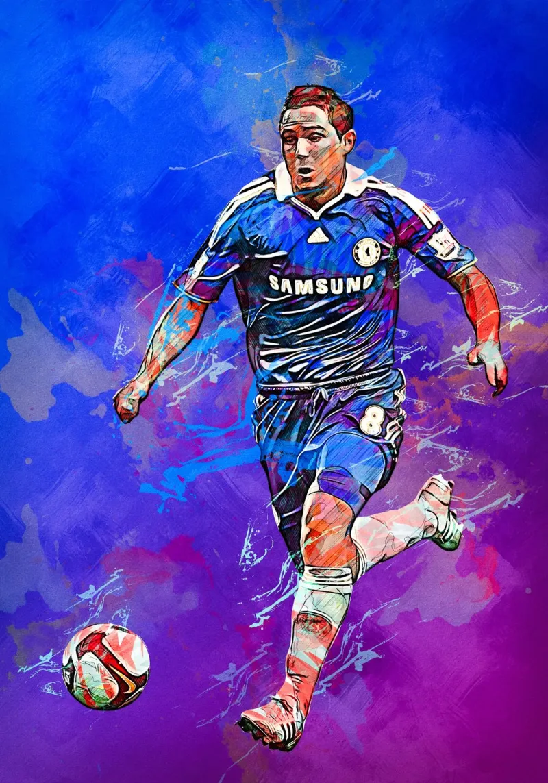 Frank Lampard pellicola backlit da tenten