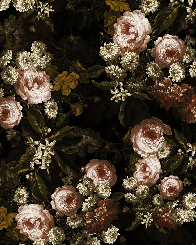 Giardino barocco mistico di mezzanotte carta hahnemühle da Flower Garden - Uta Naumann