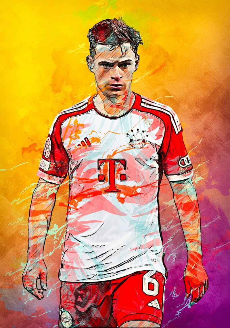 Joshua Kimmich pellicola backlit da tenten