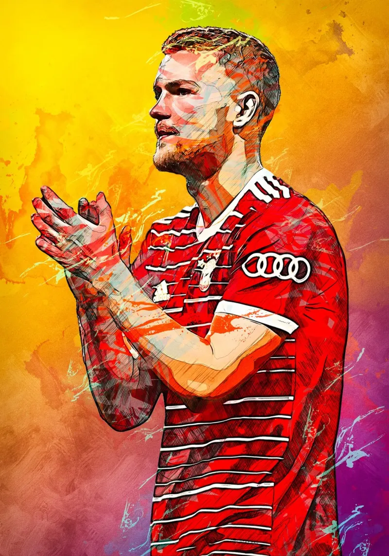 Matthijs de Ligt poster da tenten