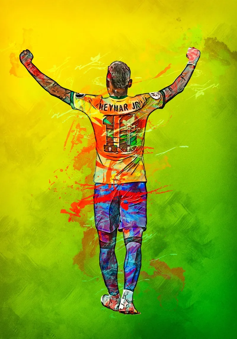 Neymar pellicola backlit da tenten
