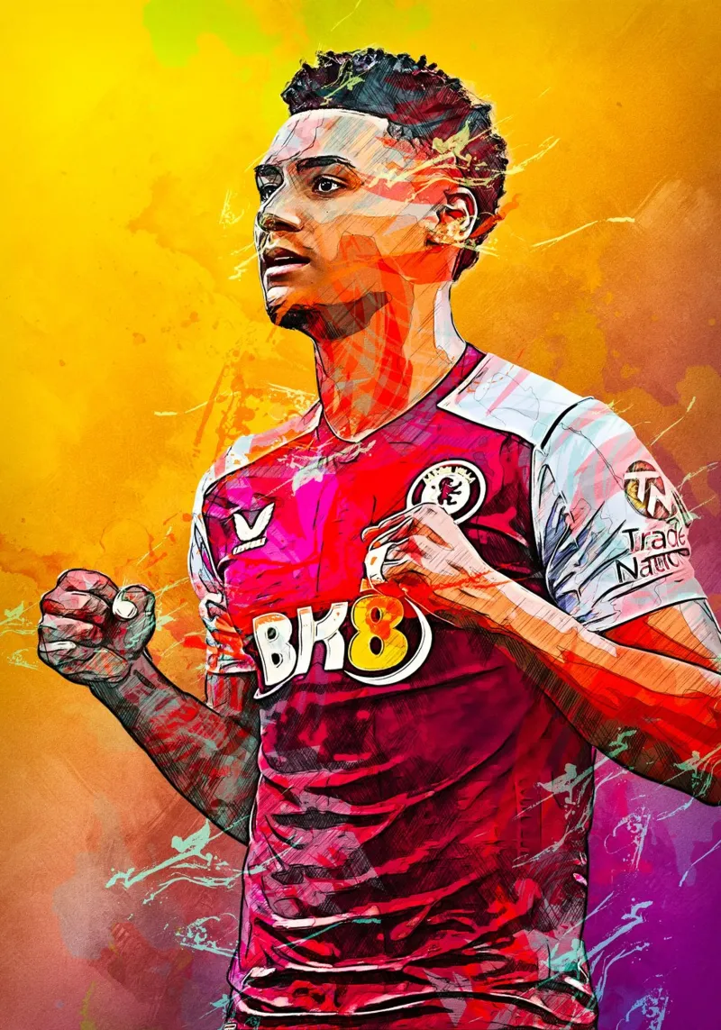Ollie Watkins pellicola backlit da tenten