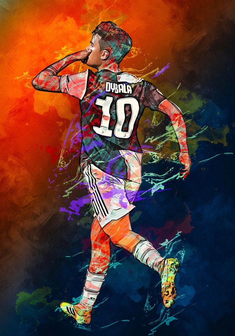 Paulo Dybala poster de tenten
