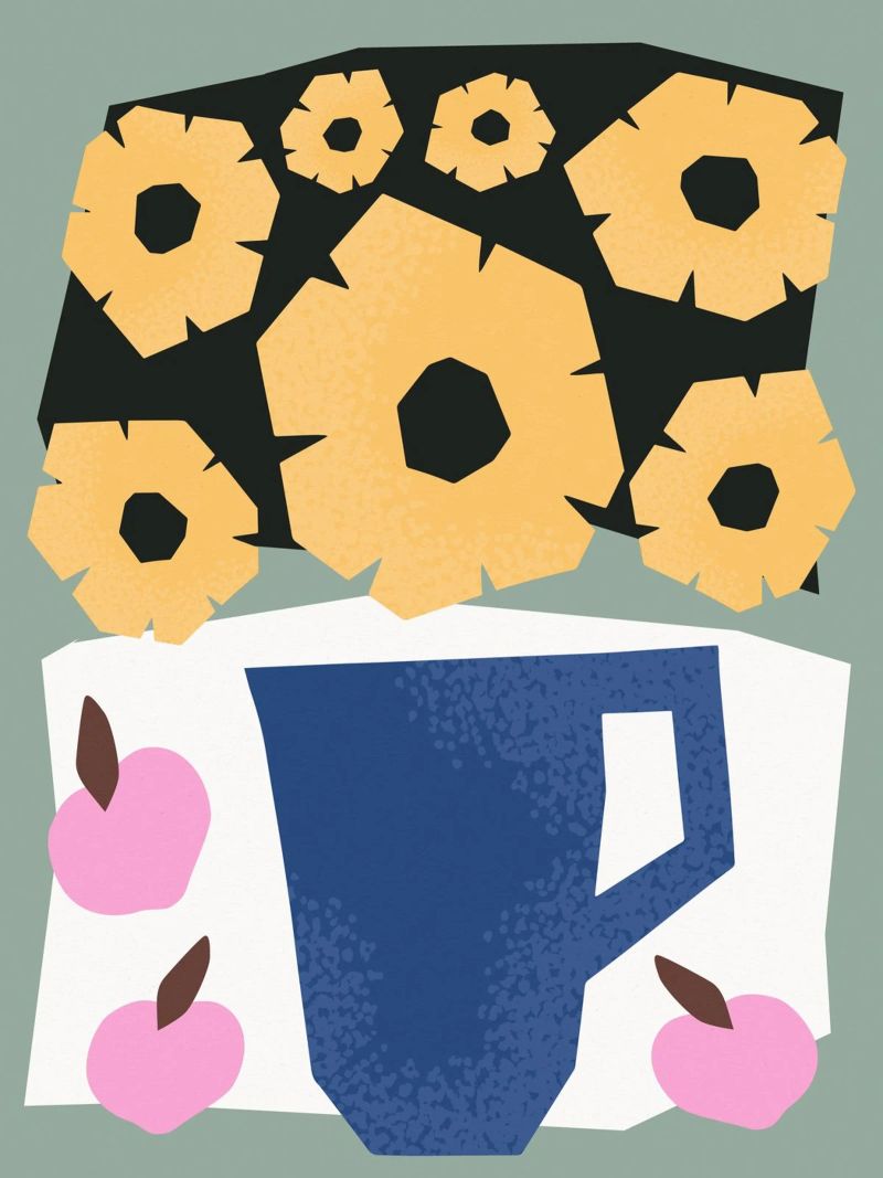 Geometric Joy No 8 pellicola backlit da treechild