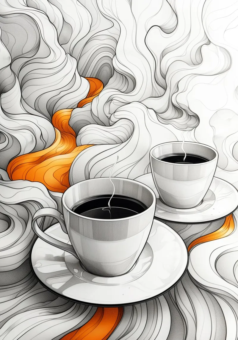 It's coffee time expresso acrylic glass by Justyna Jaszke JBJart