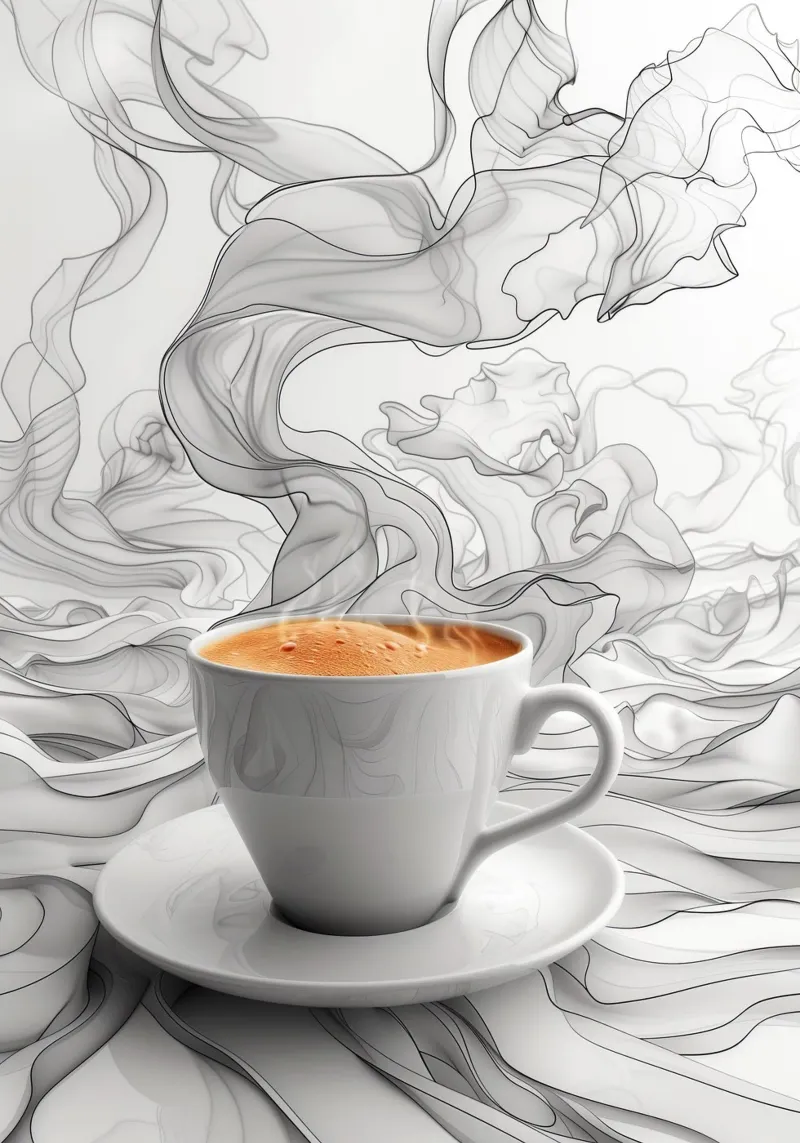 È l'ora del caffè espresso pannello forex da Justyna Jaszke JBJart