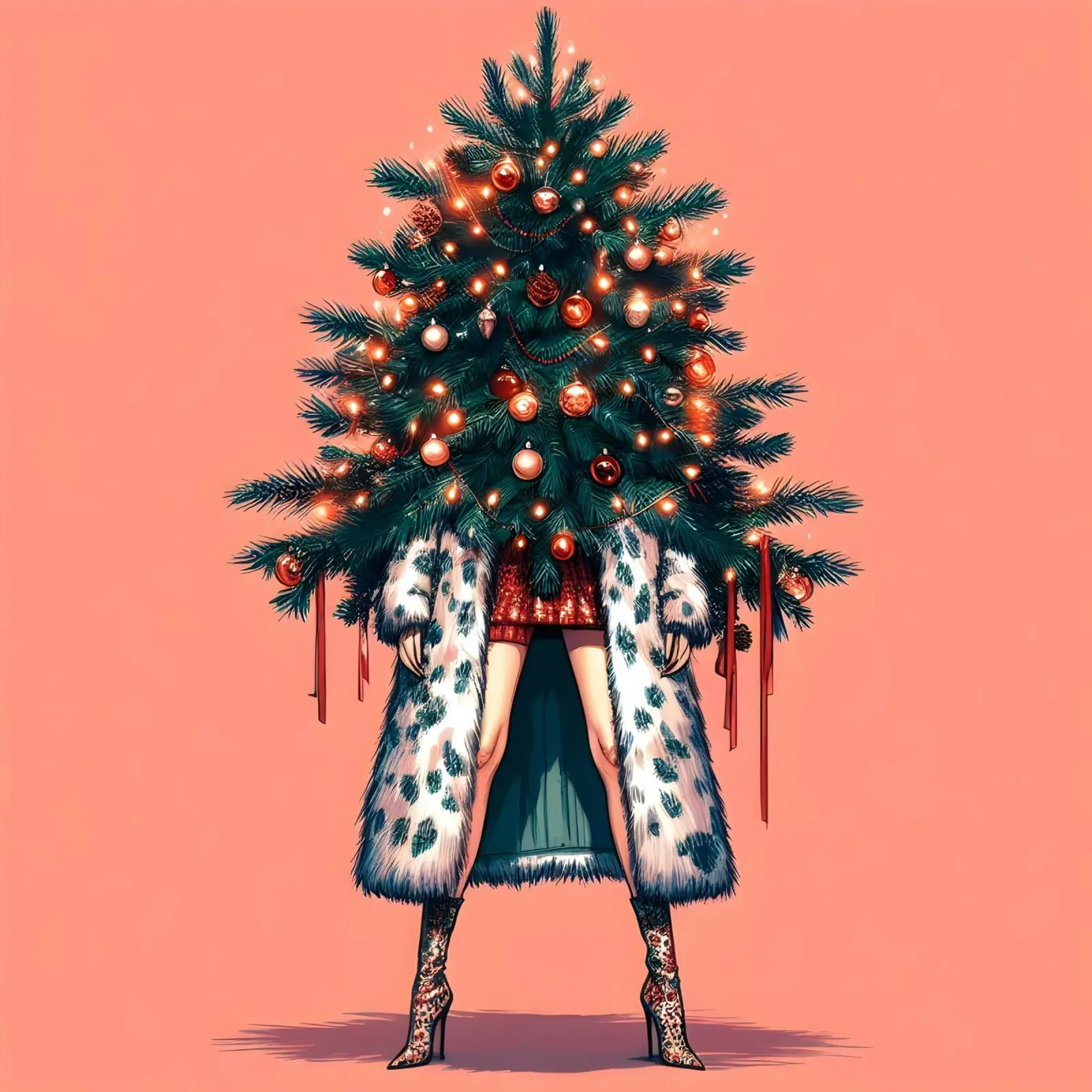 MODA DELL'ALBERO DI NATALE pellicola backlit da ARTOMATIC