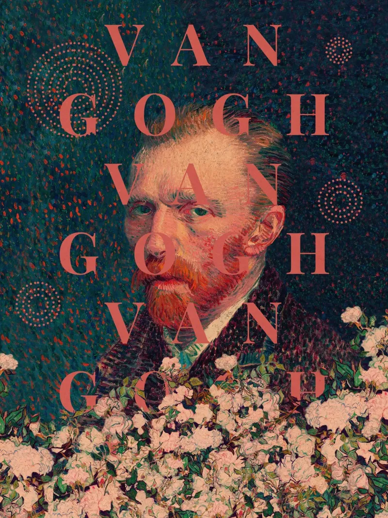 for Vincent Van Gogh poster con telaio in alluminio da Frank Moth