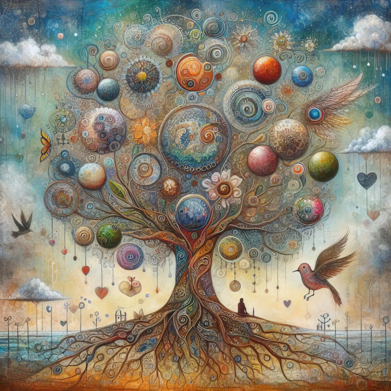 l'arbre de vie poster de ARTVI-SHOP