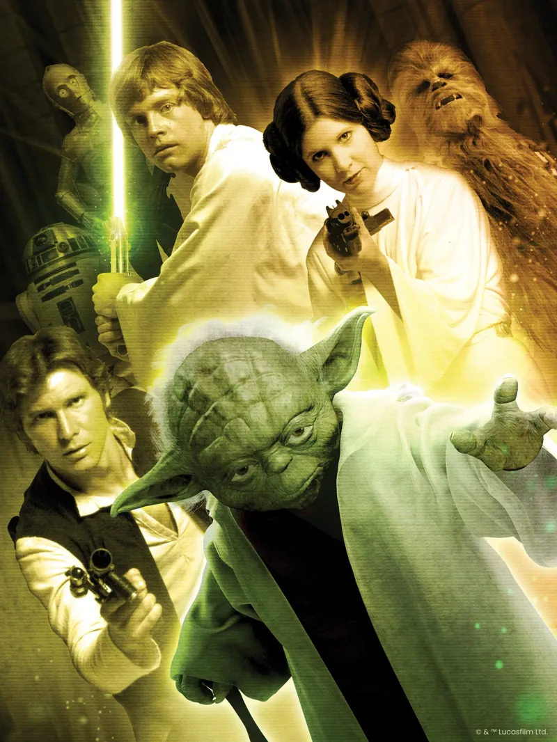 HELDEN DER REBELLION carta hahnemühle da Star Wars