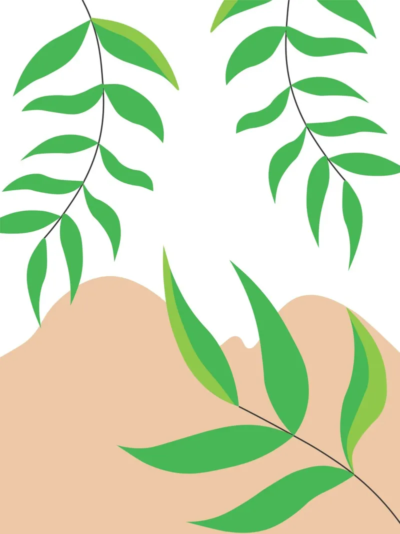 Pending thin branches poster da LisaArtes