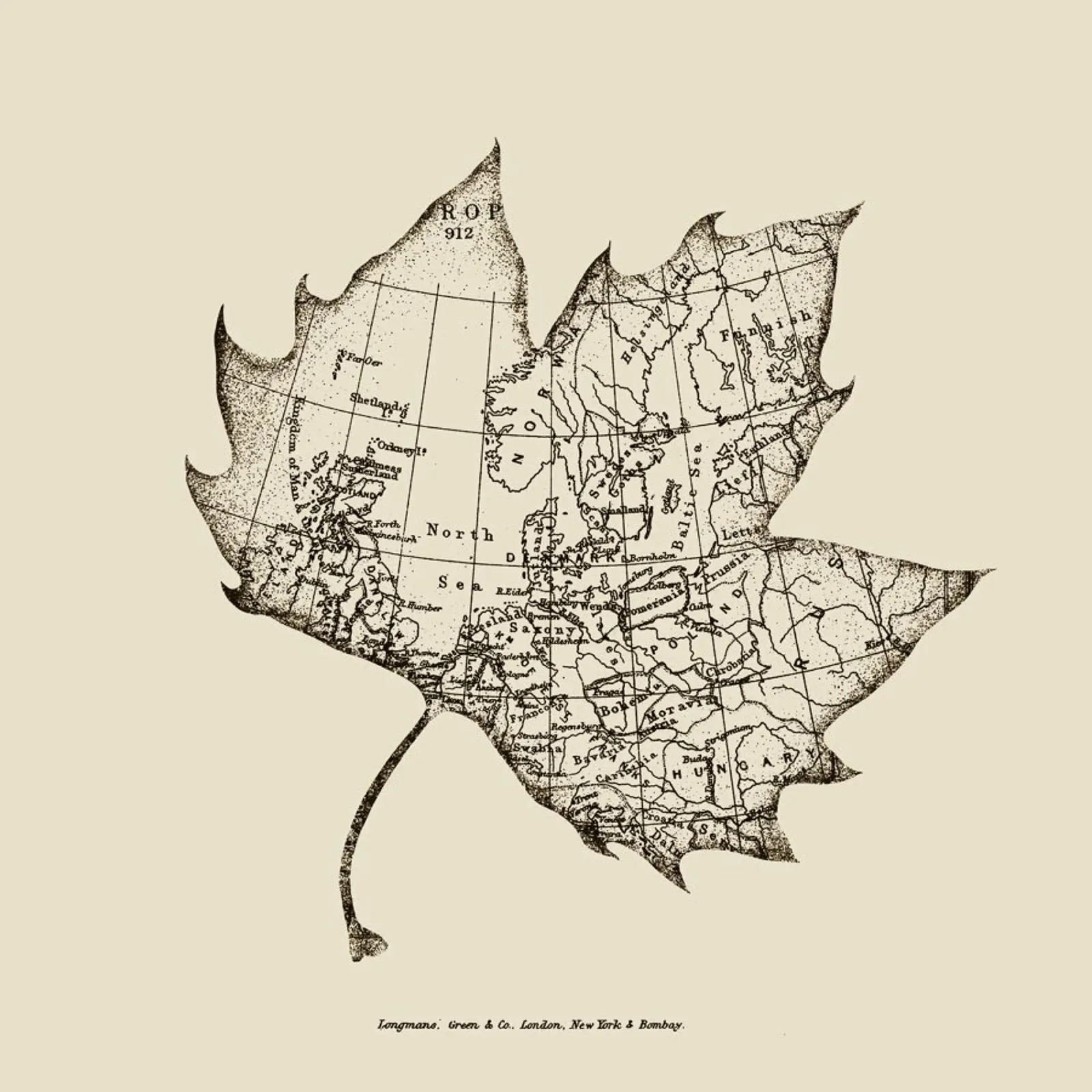 Travel With The Wind poster met houten frame van Tobe Fonseca
