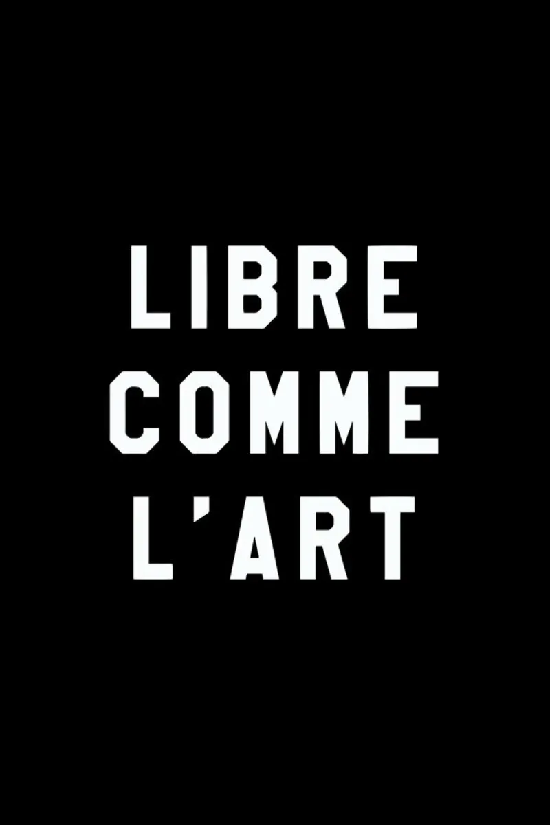 Libre Comme L'Art Black pellicola backlit da FRAICHE
