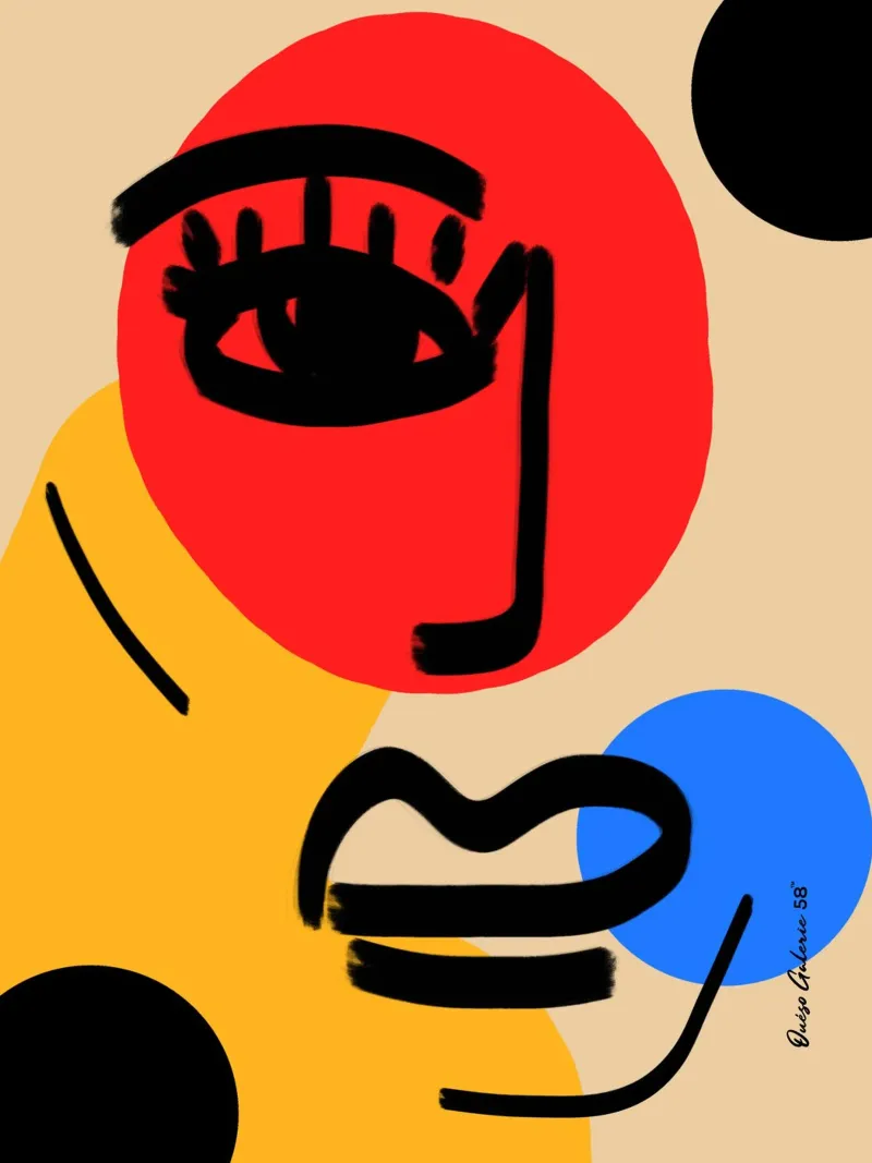 Joyful Abstraction pellicola backlit da Mike Leymi