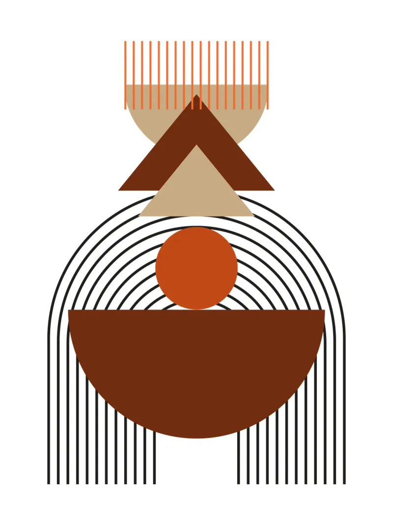 Boho Minimalista Moderno Semplice pellicola backlit da YSV MINIMALIST