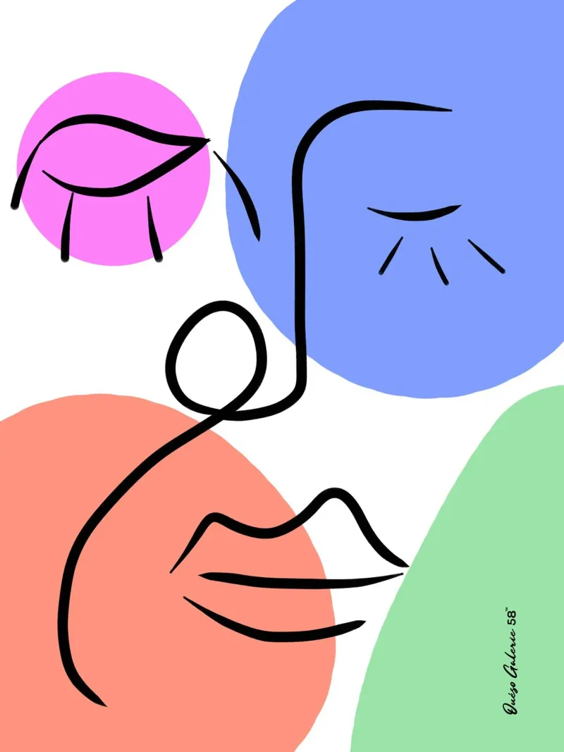 Soft Geometry carta hahnemühle da Mike Leymi