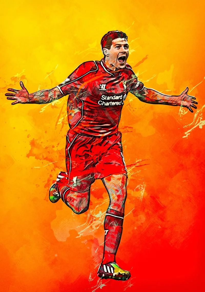 Steven Gerrard pellicola backlit da tenten