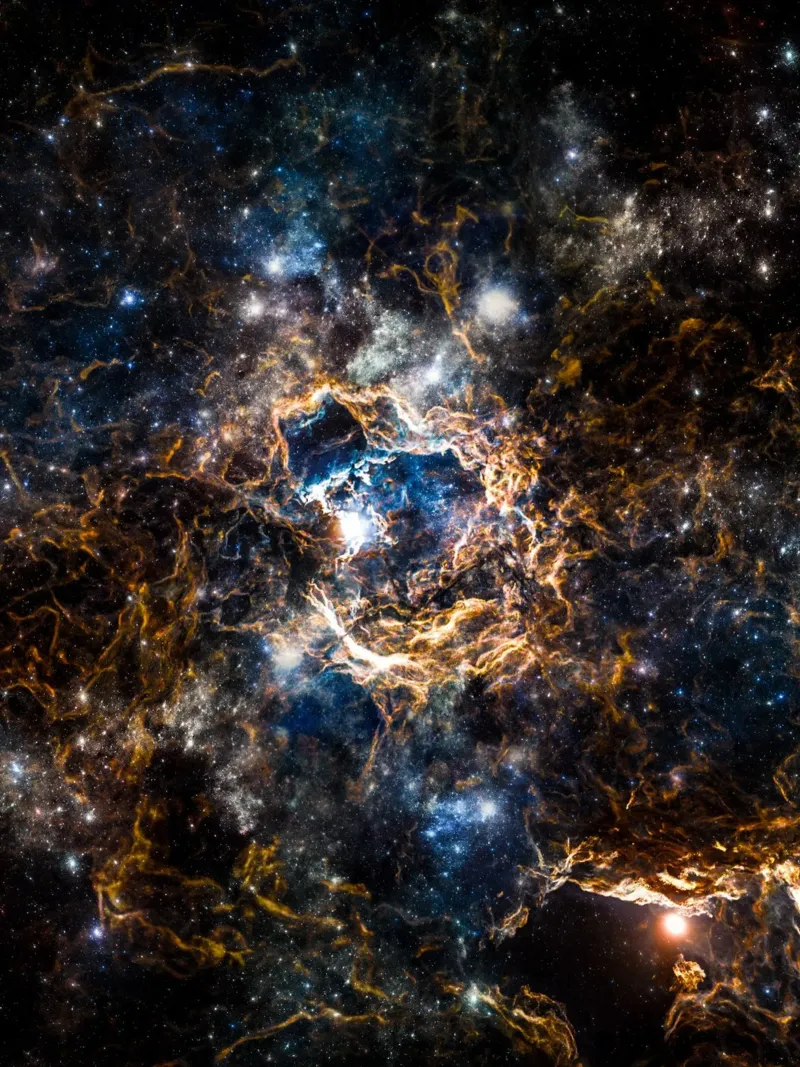 Interstellis pellicola backlit da Stellar Dream Art