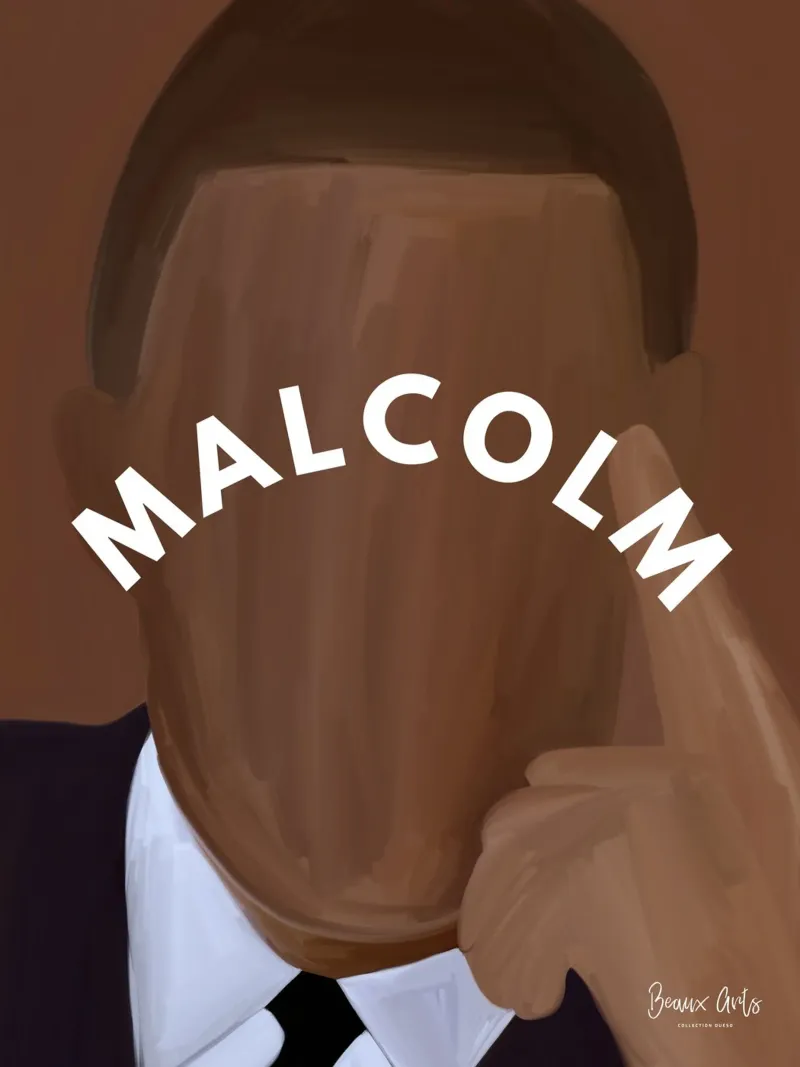 Malcolm's Reflection poster da Mathudace Créas