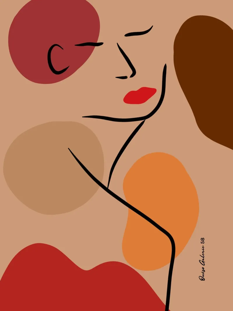 Abstract Bloom carta hahnemühle da Mike Leymi