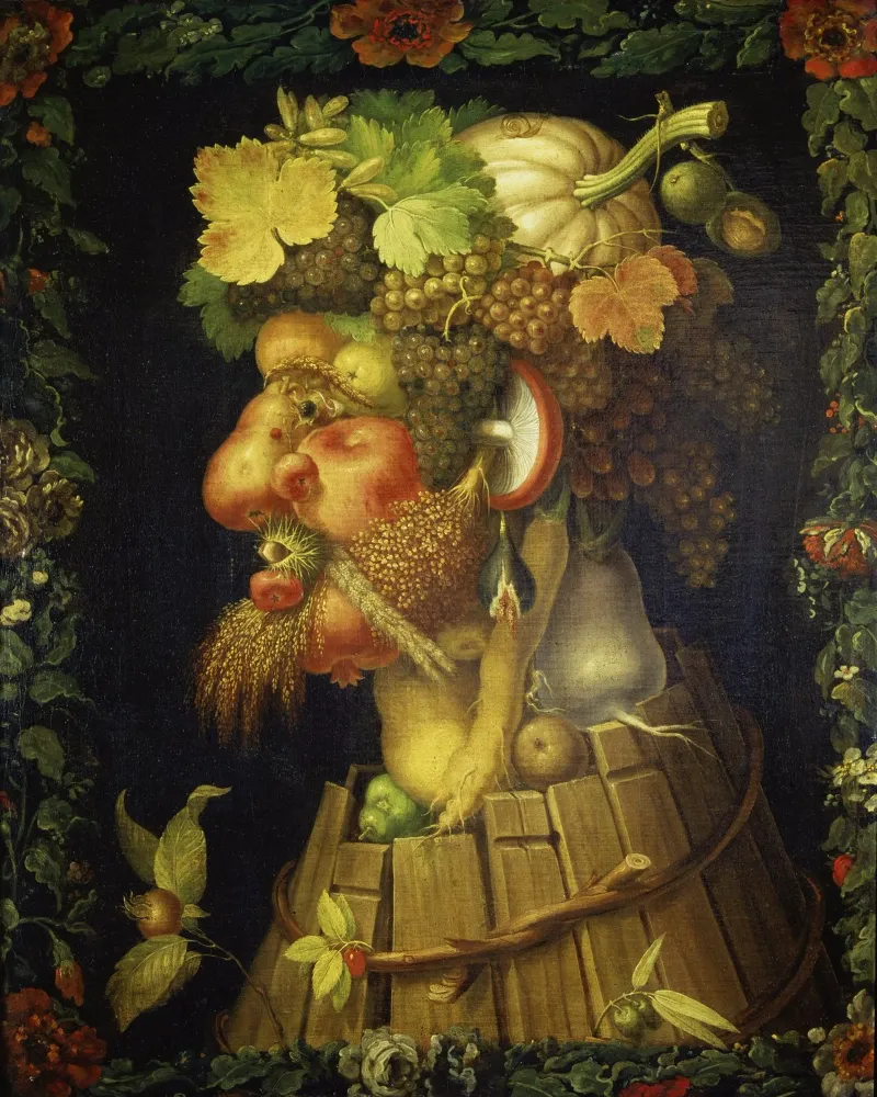 Giuseppe Arcimboldo - Autunno pellicola backlit da ARTOTHEK