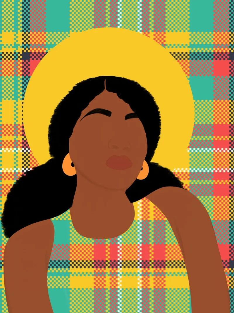 Plaid Resonance poster da Mathudace Créas