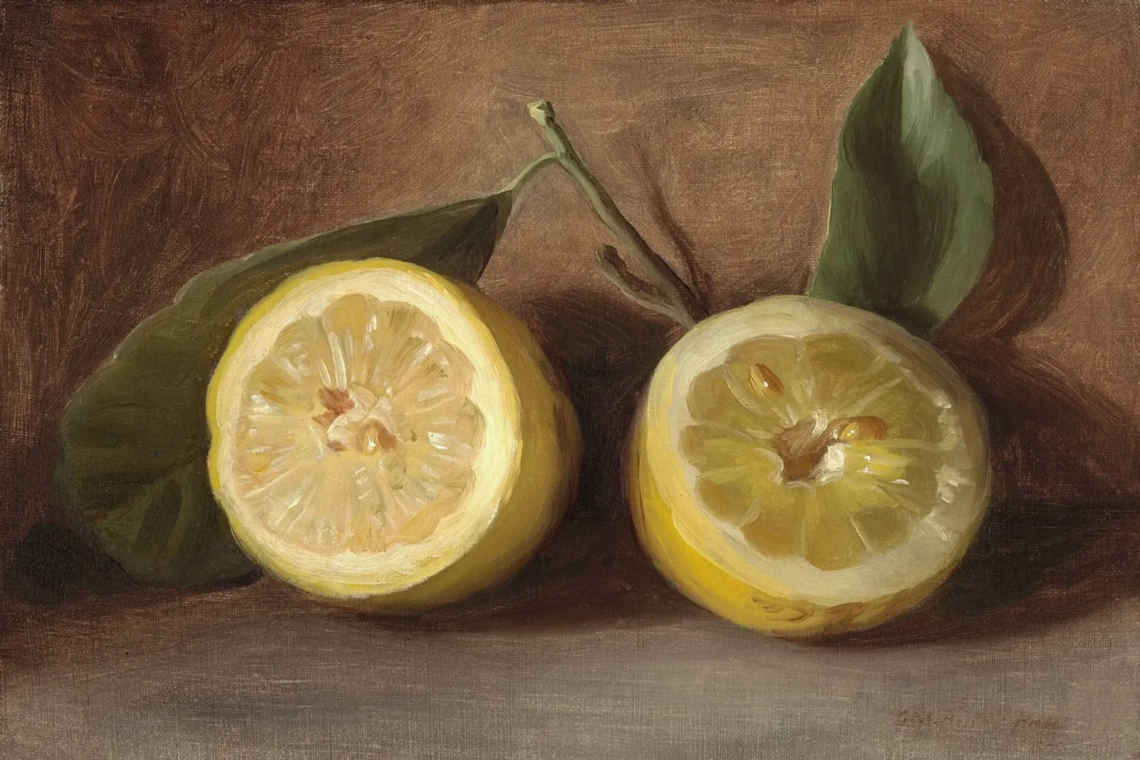Lemon Painting pellicola backlit da apoloprints