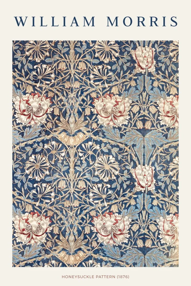 Willian Morris Pattern poster da apoloprints