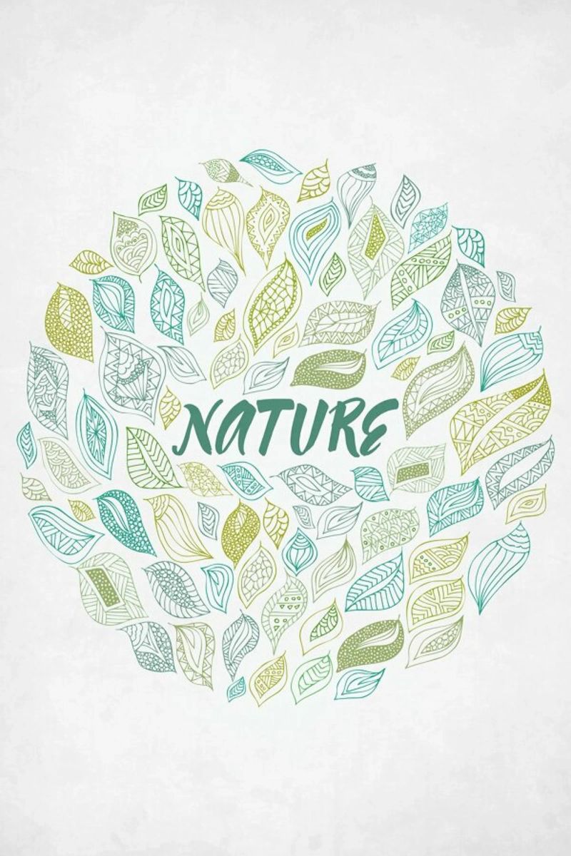 Nature Earth Poster von Pom Graphic Design