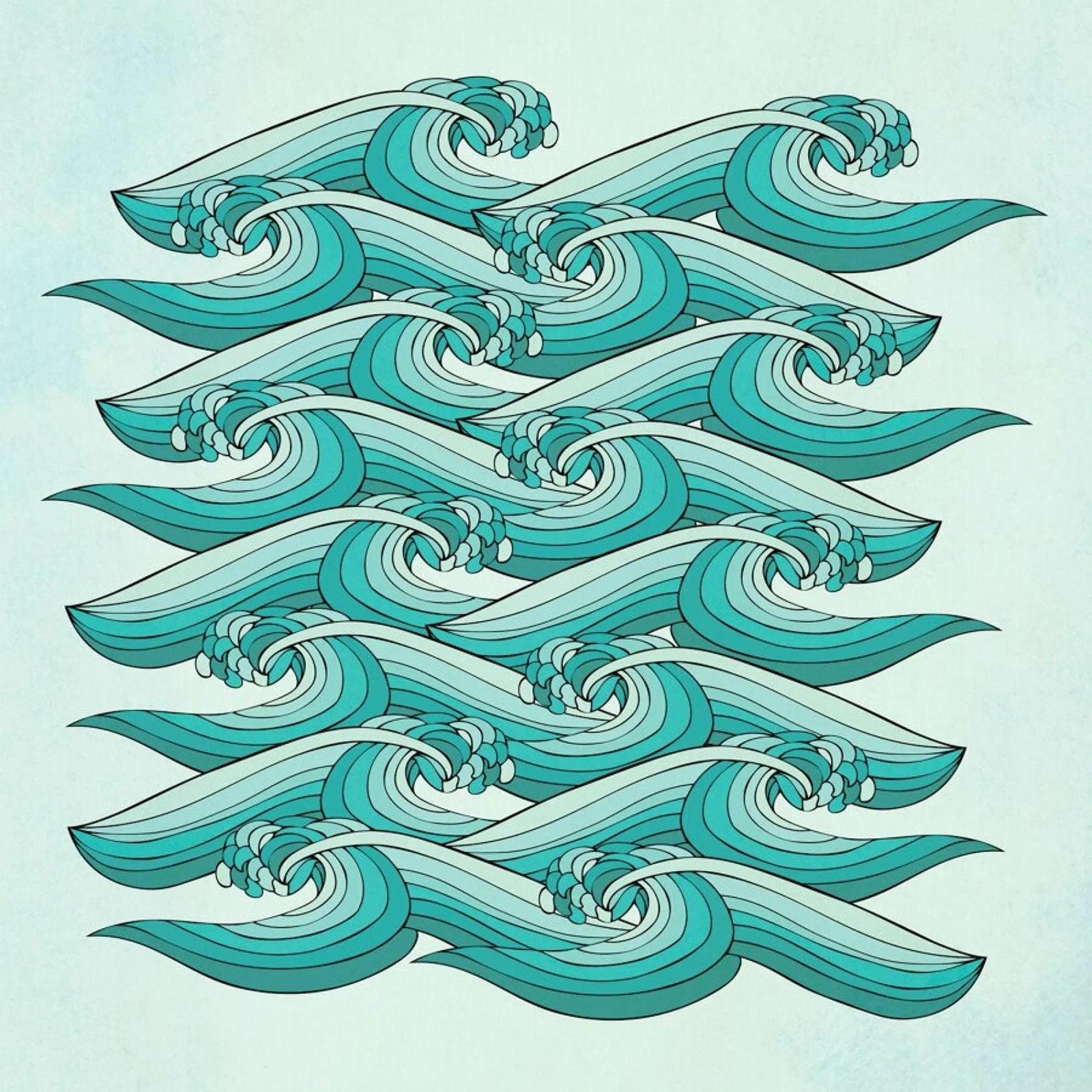 Ocean Vibes pellicola backlit da Pom Graphic Design