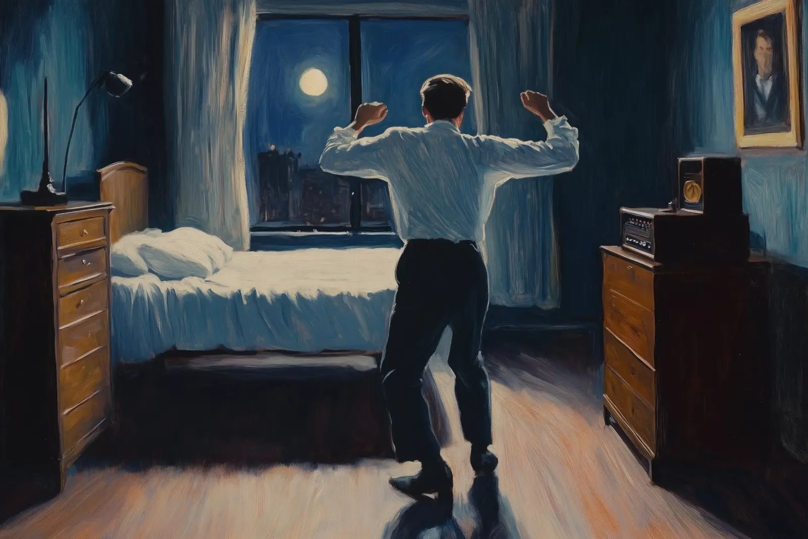 Ballo in camera da letto poster da Art Center
