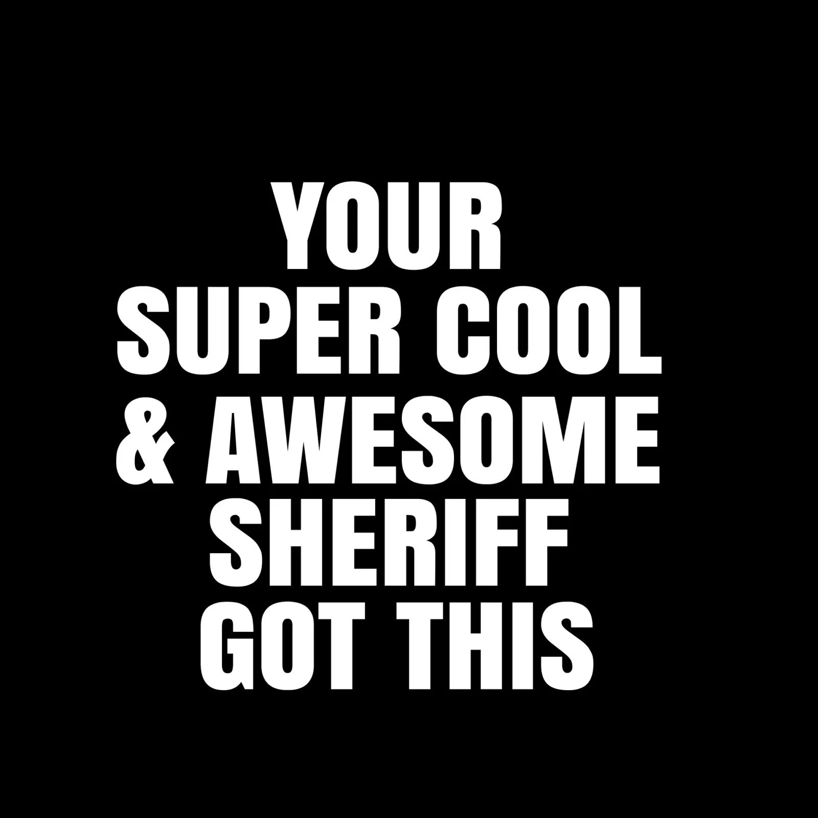 Your super cool and awesome sheriff got this pellicola backlit da happieeagle